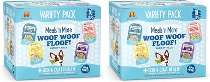 Weruva Meals 'N More Natural Wet Dog Food, Belly Belly Nice! Digestive Support Variety Pack, 3.5Oz Cup (Pack of 10)12