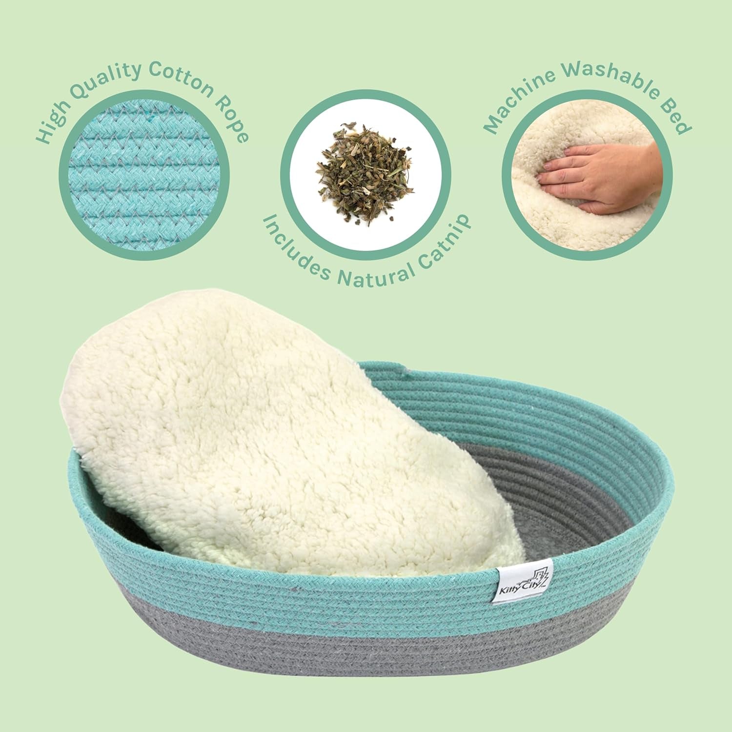 kitty-city-cat-bed-cotton-14-w-x-19-l-x-5-h-pack-of-2