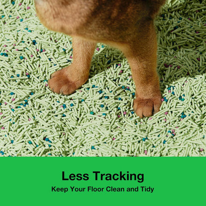 VETRESKA Tofu Cat Litter, Odor Control, Greentea 5.5Lb×2Bags | Natural Kitty Litter Strong Clumping Flushable Cat Litter Pellet Ultra Absorbent,Dust-Free,Low Tracking Deodorant Tofu Litter8