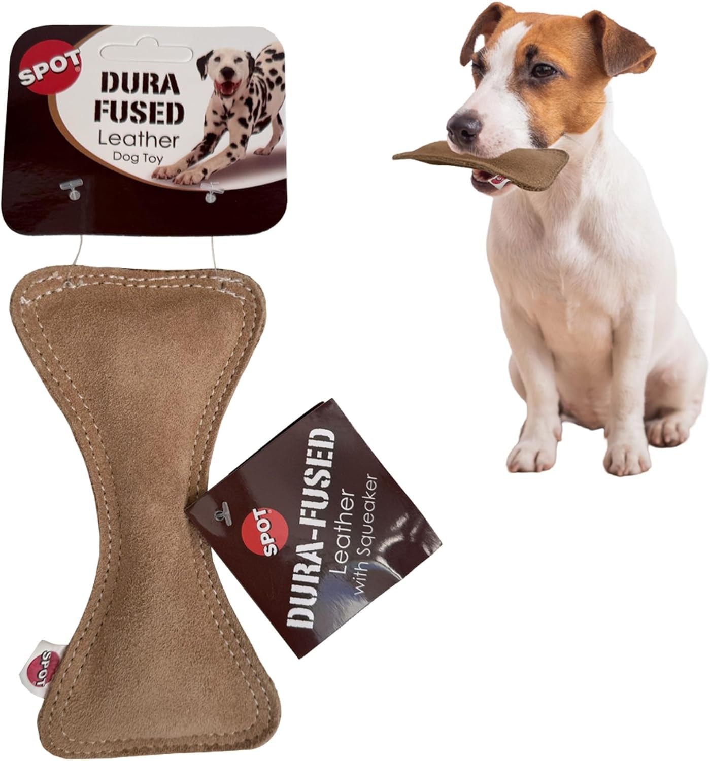 spot-dura-fused-leather-squirrel-dog-toy-real-leather-jute-fabric-double-stitched-durable-soft-stuffed-squeaky-interactive-chew-toy-for-moderate-chewers-small-medium-dogs-8in