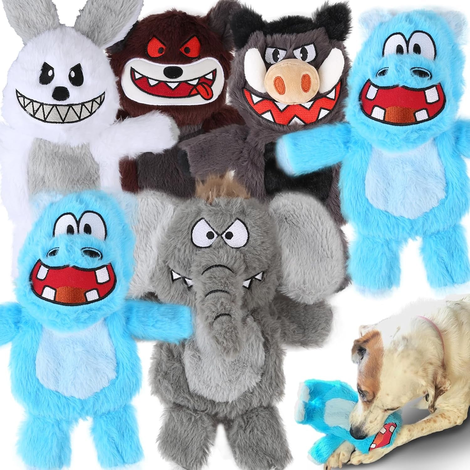 bzonsmart-dog-squeaky-toys-plush-chew-toys-for-small-medium-large-dogs-double-sound-non-toxic-soft-plush-double-layer-reinforced-sewing-suitable-for-interactive-playing-chewing-teething