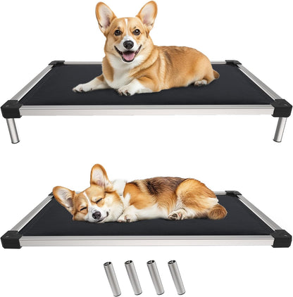 FXW Titannest Padded Chew-Proof Elevated Dog Bed for Large Dogs | Easy to Clean, Pre-Assembly Raised Cot, Indoor/Outdoor/Camping, 47 X 29 X 7.3In18