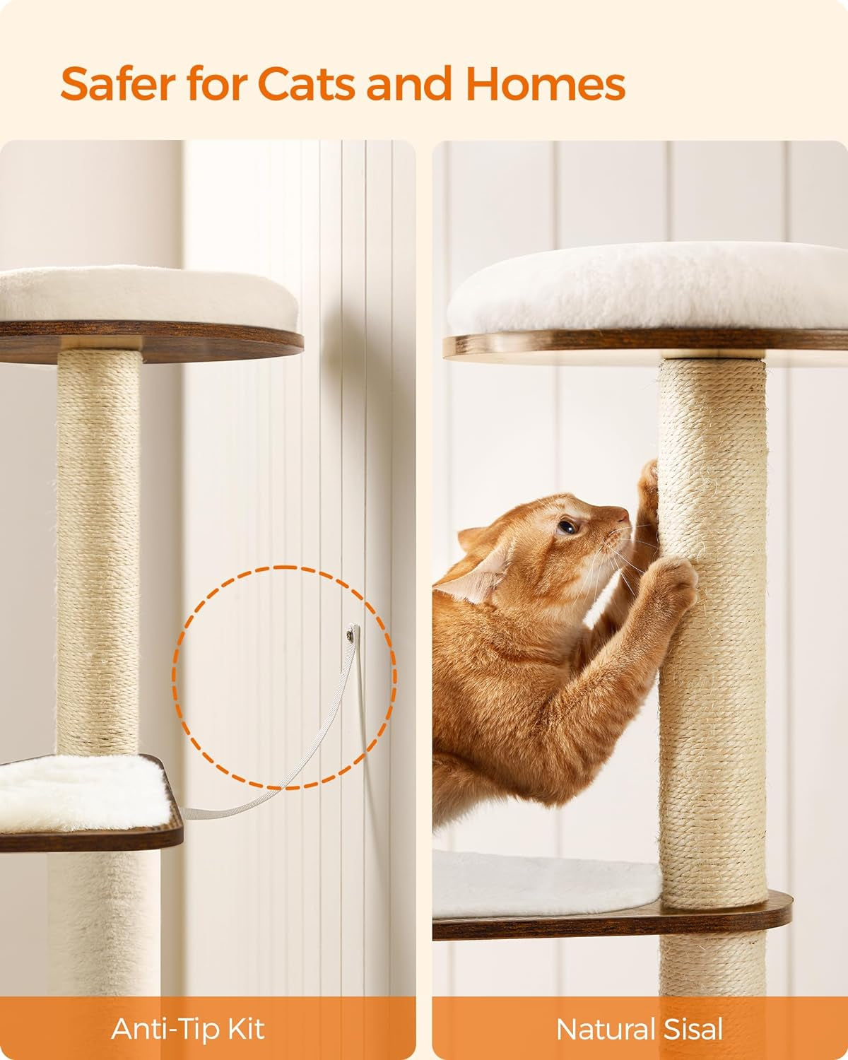 feandrea-cat-tree-64-6-inch-modern-cat-tower-multi-level-condo-with-5-scratching-posts-perch-washable-removable-cushions-cave-rustic-brown-upct166x01