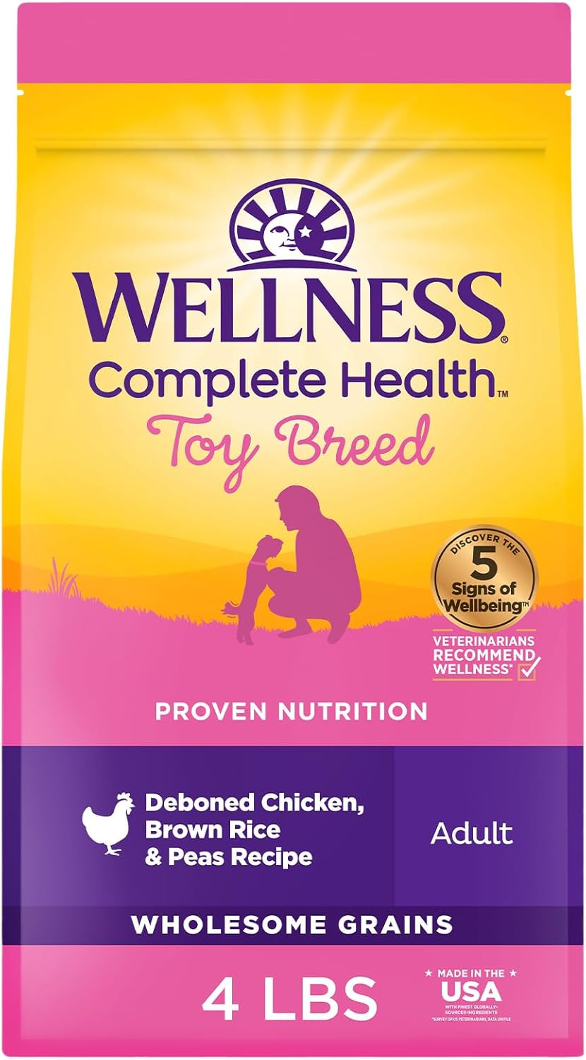 wellness-complete-health-small-breed-adult-dry-dog-food-wholesome-grain-kibble-natural-turkey-and-oatmeal-recipe-4-lb-bag