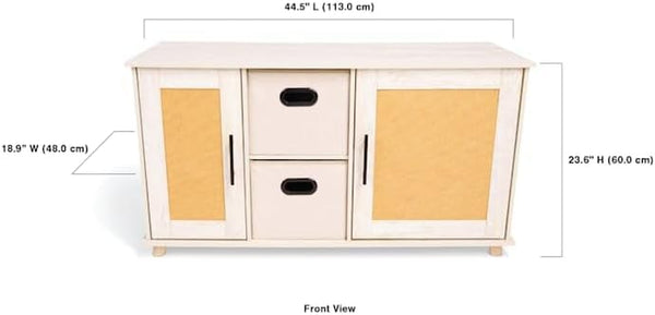 Petco Hidden Litter Box and 2 Cat Condo Cabinet 44.5" L X 18.9" W X 23.6" H3