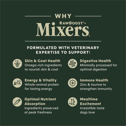 Instinct Freeze Dried Mixers, Dog Food Toppers, Gut Health, 5.5 Oz. Bag4