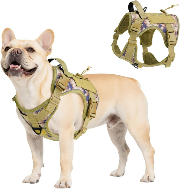 Vavopaw Dog Seat Belt Vest Harness for Car,2 in 1 Seatbelt Buckle | Soft Breathable Mesh,Adjustable Buckle,Nylon,Heavy Duty Pet Safety Seat Belts for Small Medium Large Pets,Black,L39
