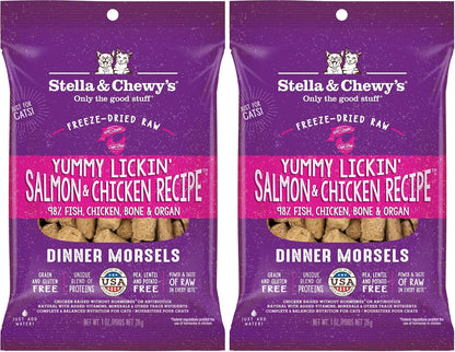 Stella & Chewy'S Freeze-Dried Raw Cat Dinner Morsels - Premium Chicken Recipe with 98% Cage-Free Meat & Organs - Natural Grain-Free Cat & Kitten Food - Made in USA - 3.5 Oz17