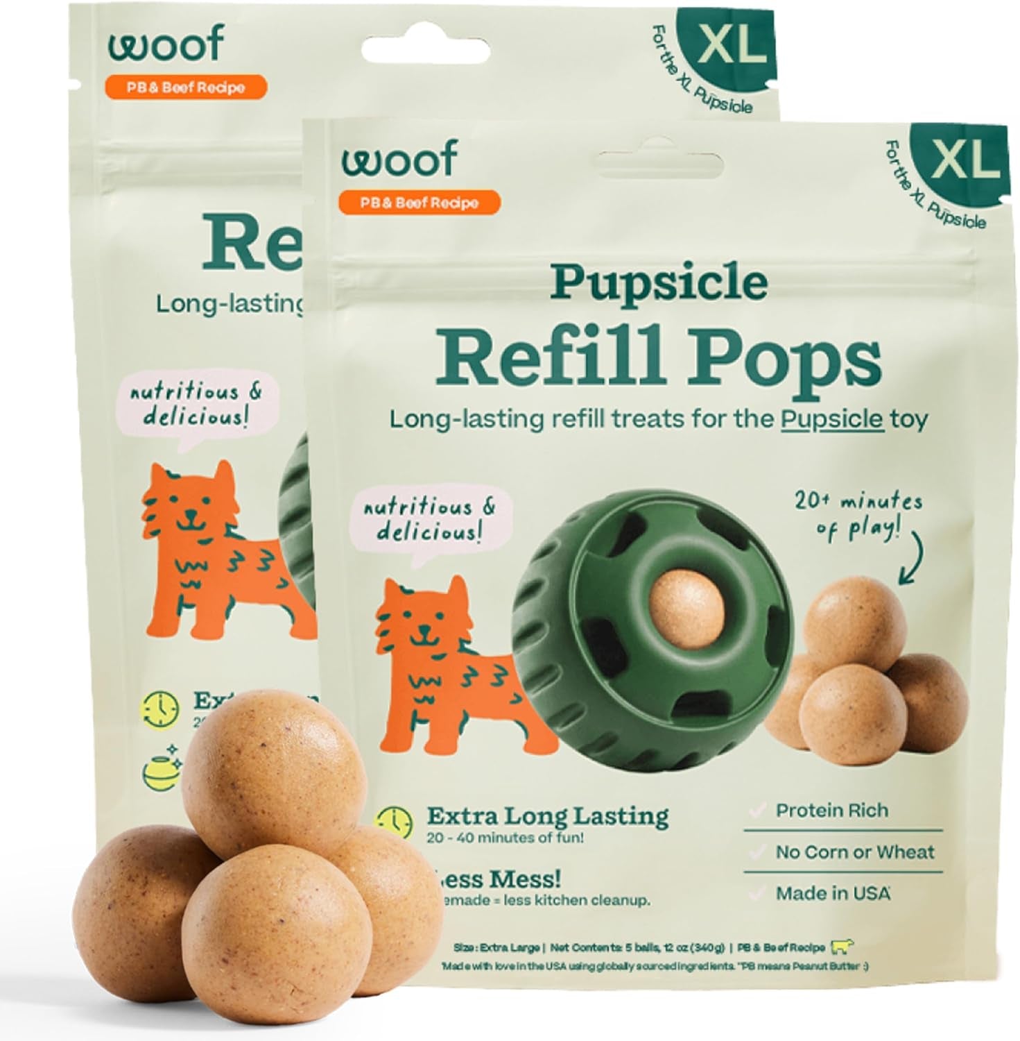 woof-pupsicle-peanut-butter-beef-refill-pops-dog-treats-large-7-count-for-large-pupsicles-peanut-butter-beef-flavor-long-lasting-treats-pre-made-pops-wholesome-ingredients-shelf-stable