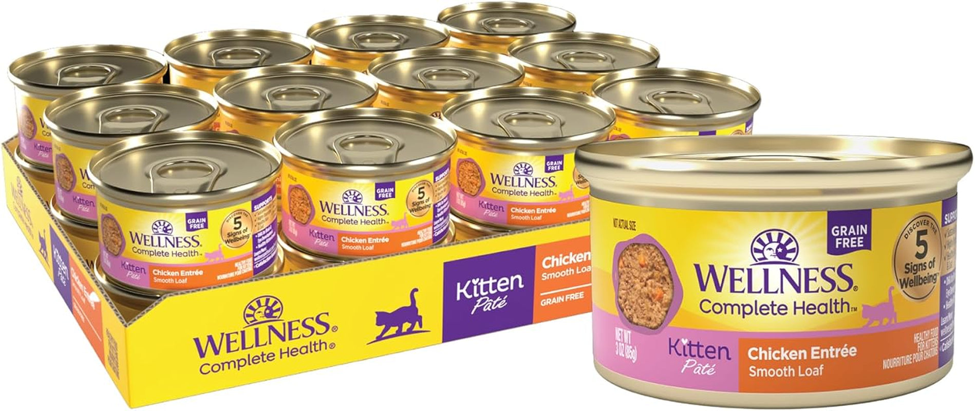 wellness-complete-health-pate-variety-pack-kitten-canned-wet-cat-food-natural-protein-rich-grain-free-whitefish-and-chicken-recipes-3-oz-pack-of-12-cans