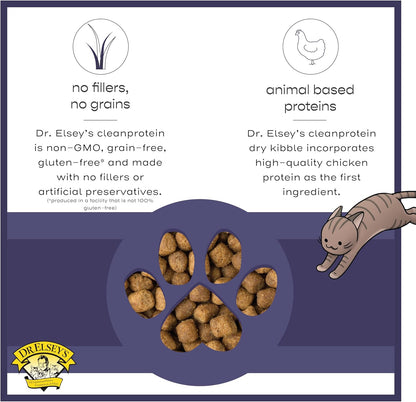 Dr. Elsey'S Cleanprotein Chicken Cat Kibble 2 Lb. Bag6