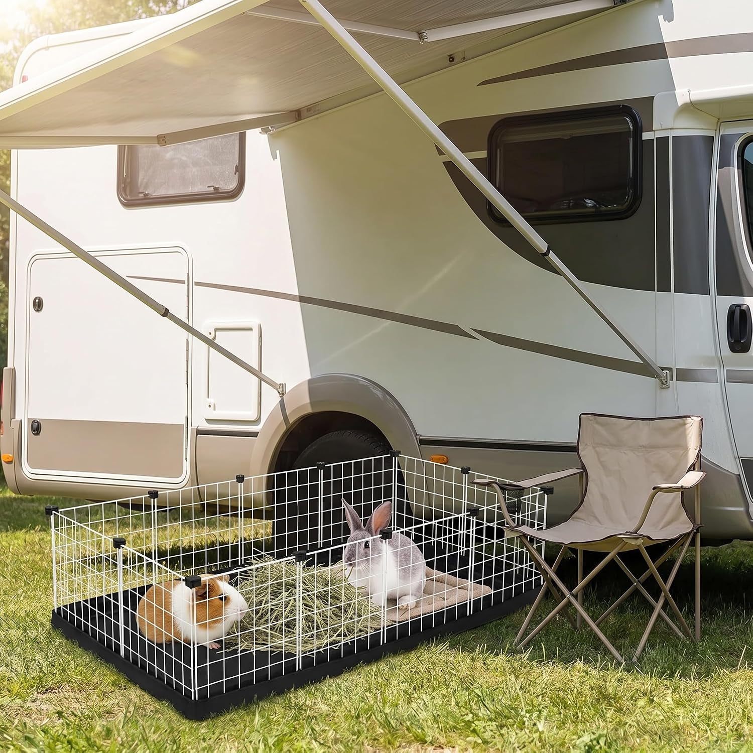 pjyucien-c-c-cage-bottom-24x48-easy-to-install-use-as-top-use-as-bottom-and-top-set-protect-floor-saves-time-and-effort-for-guinea-pig-and-other-small-animals