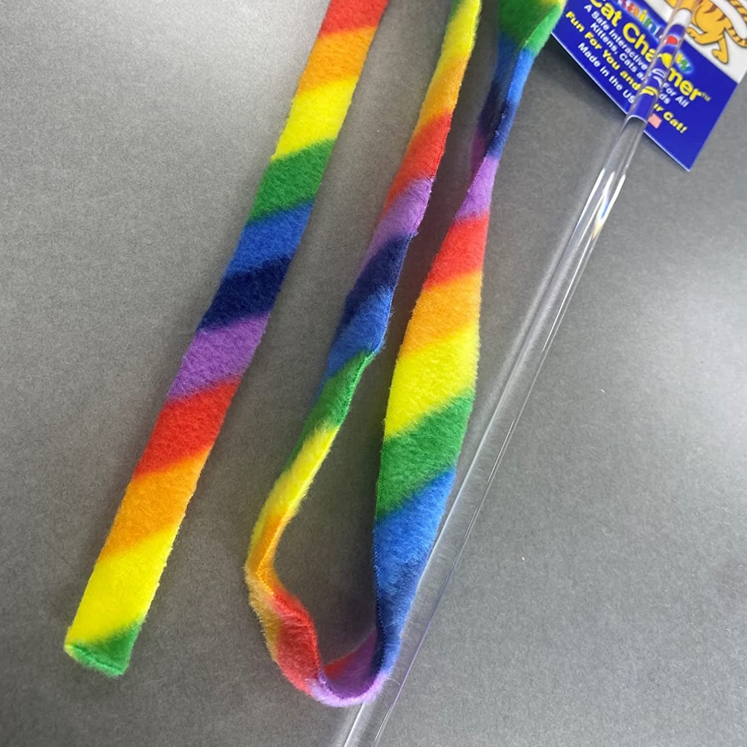 cat-dancer-products-rainbow-cat-wand-charmer-safe-teaser-wand-for-indoor-cats-kittens-flexible-exercise-toy-made-of-multicolor-fabric-ribbon-for-medium-breeds