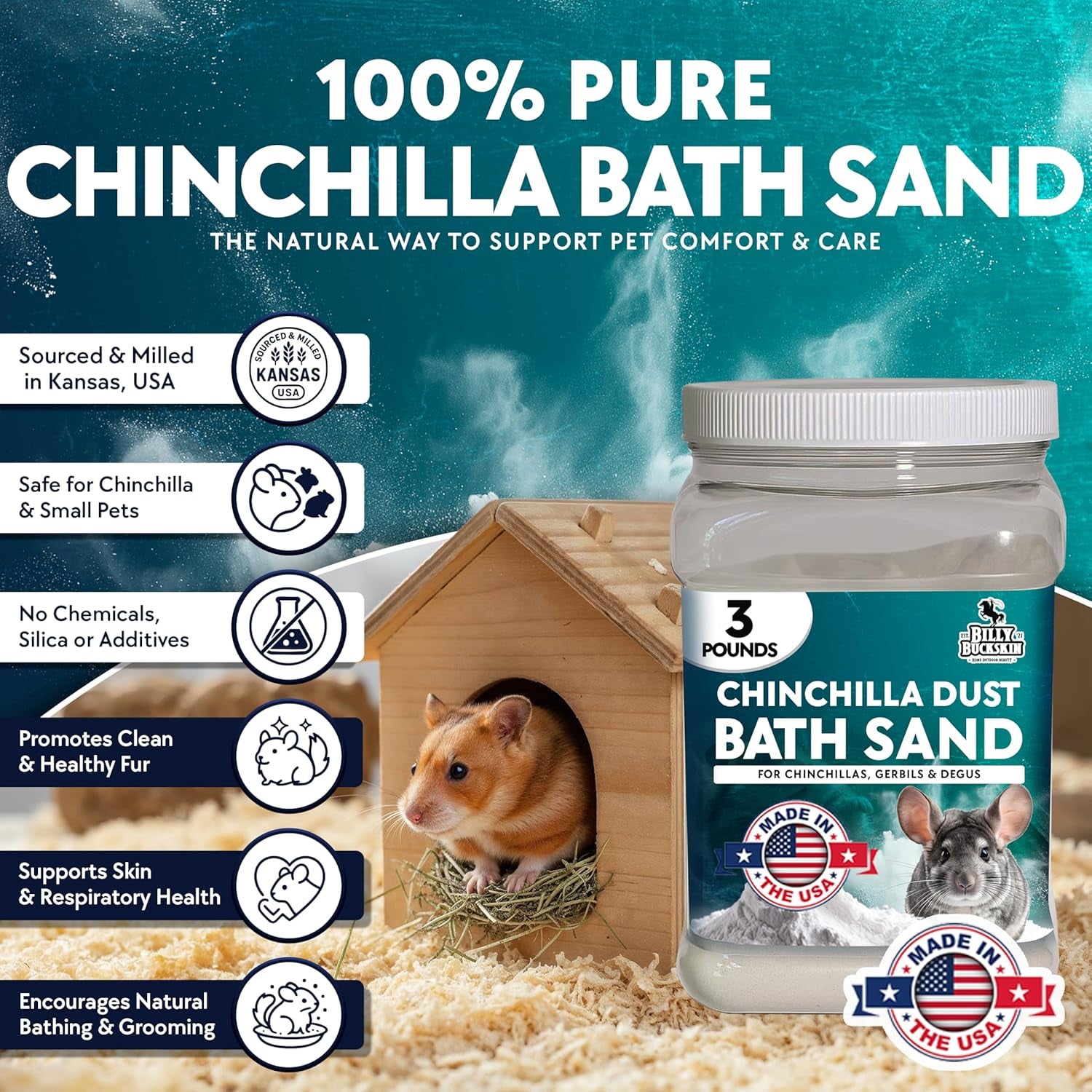 3-lb-chinchilla-dust-bath-jar-pure-cleansing-pumice-sand-dust-for-cleaning-small-pets-like-gerbils-mice-degu-premium-all-natural-dusting-powder-chinchilla-accessories-by-billy-buckskin