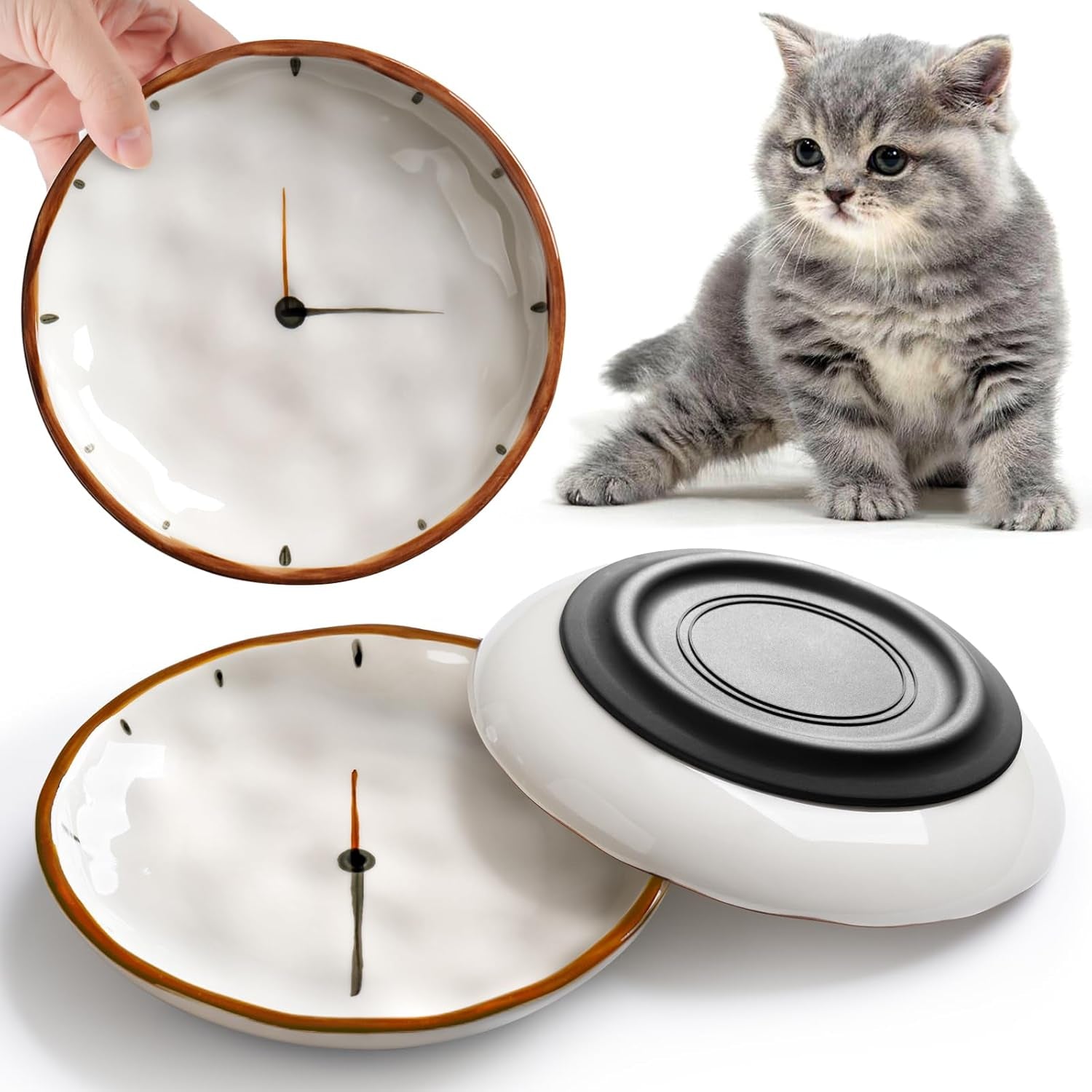 wroswt-no-spill-cat-bowls-cat-food-bowl-anti-whisker-fatigue-healthy-ceramic-cats-dishes-set-for-indoor-cats-shallow-wide-kitten-plates-for-food-and-water-non-slip-silicone-bottom-3-pack