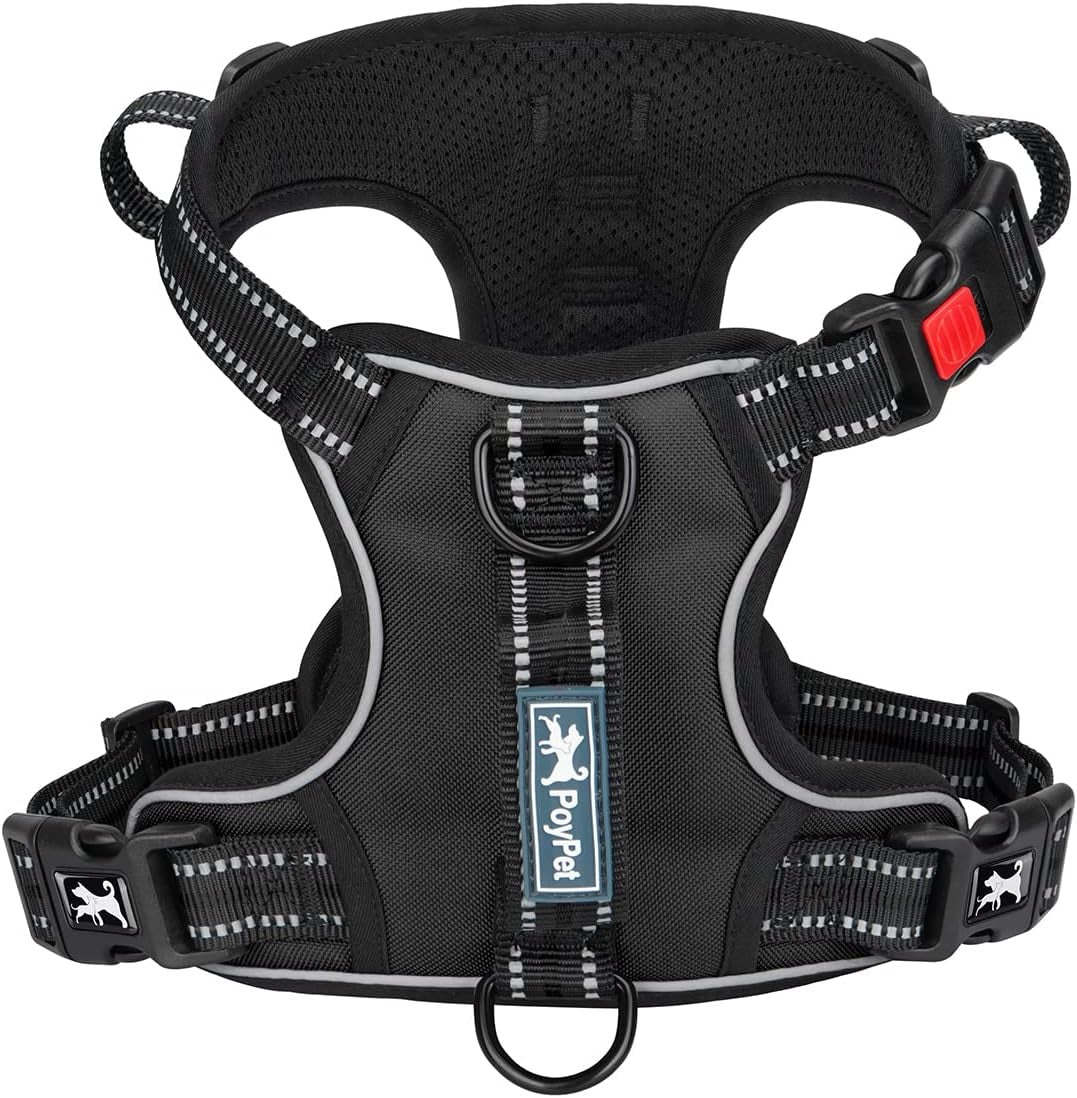 poypet-no-pull-dog-harness-no-choke-front-clip-reflective-dog-vest-with-soft-padded-vertical-handle-3-leash-attachments-for-small-medium-large-dogs-black-xl