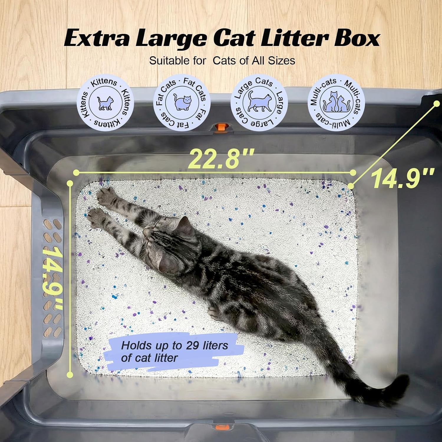 stainless-steel-litter-box-extra-large-enclosed-cat-litter-box-with-dual-entry-odor-control-lid-tool-free-assembly-premium-metal-litter-box-for-cats-multi-cat-dog-proof-homes-grey