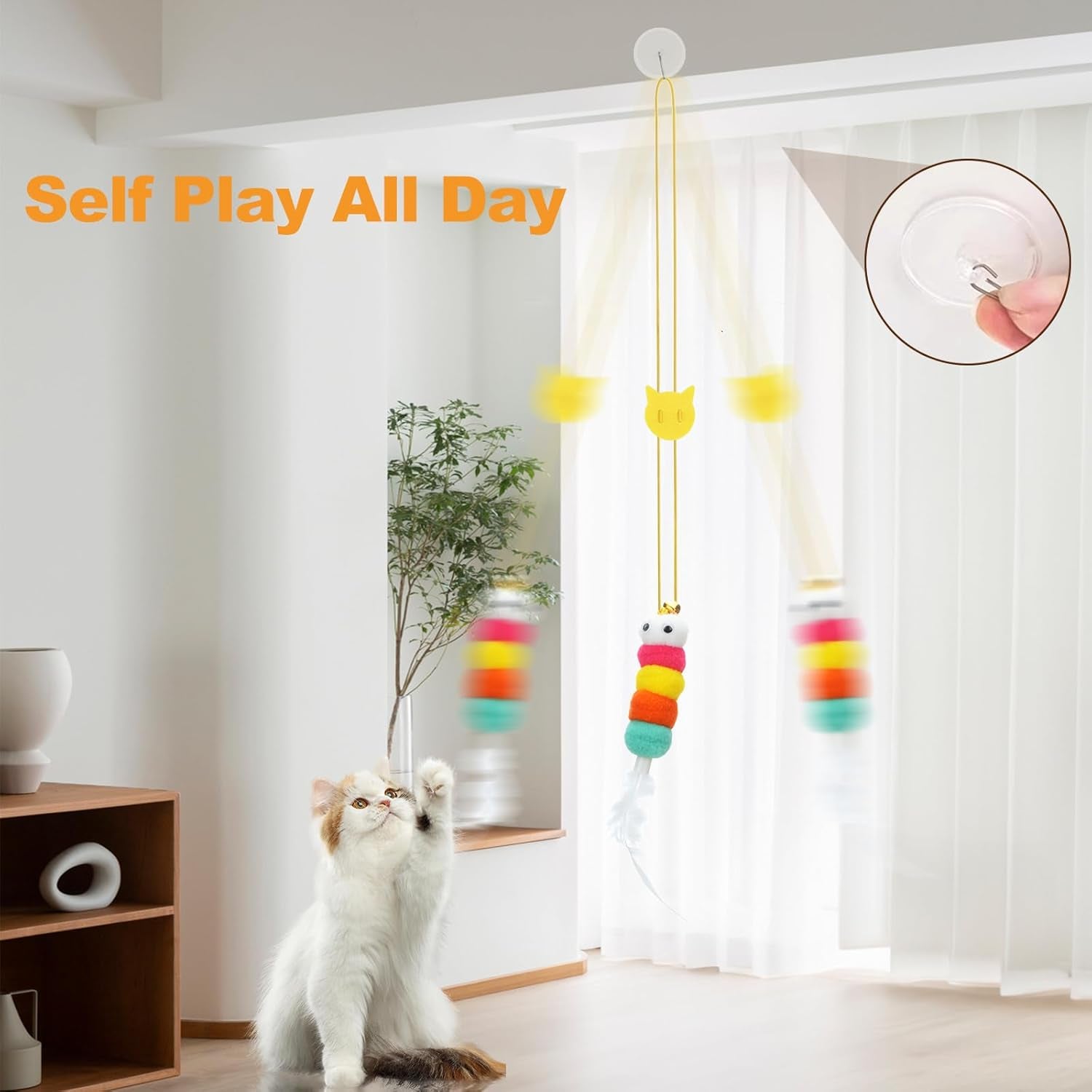 jiaron-6-pcs-interactive-cat-feather-toys-indoor-hanging-retractable-cat-toy-self-play-toys-make-fun-excecise