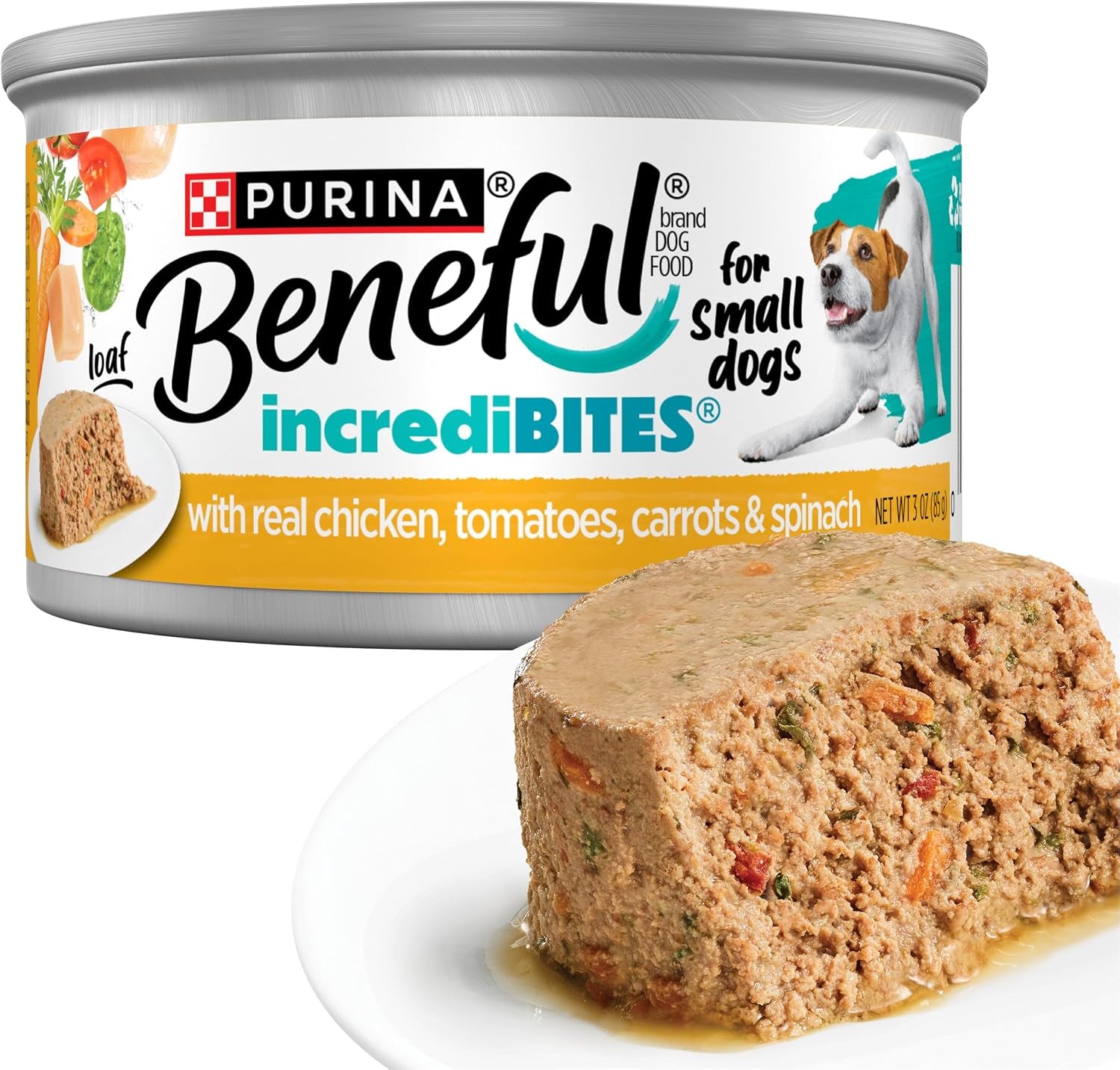 purina-beneful-small-breed-wet-dog-food-variety-pack-incredibites-loaf-chicken-beef-and-salmon-flavors-2-packs-of-12-3-oz-cans