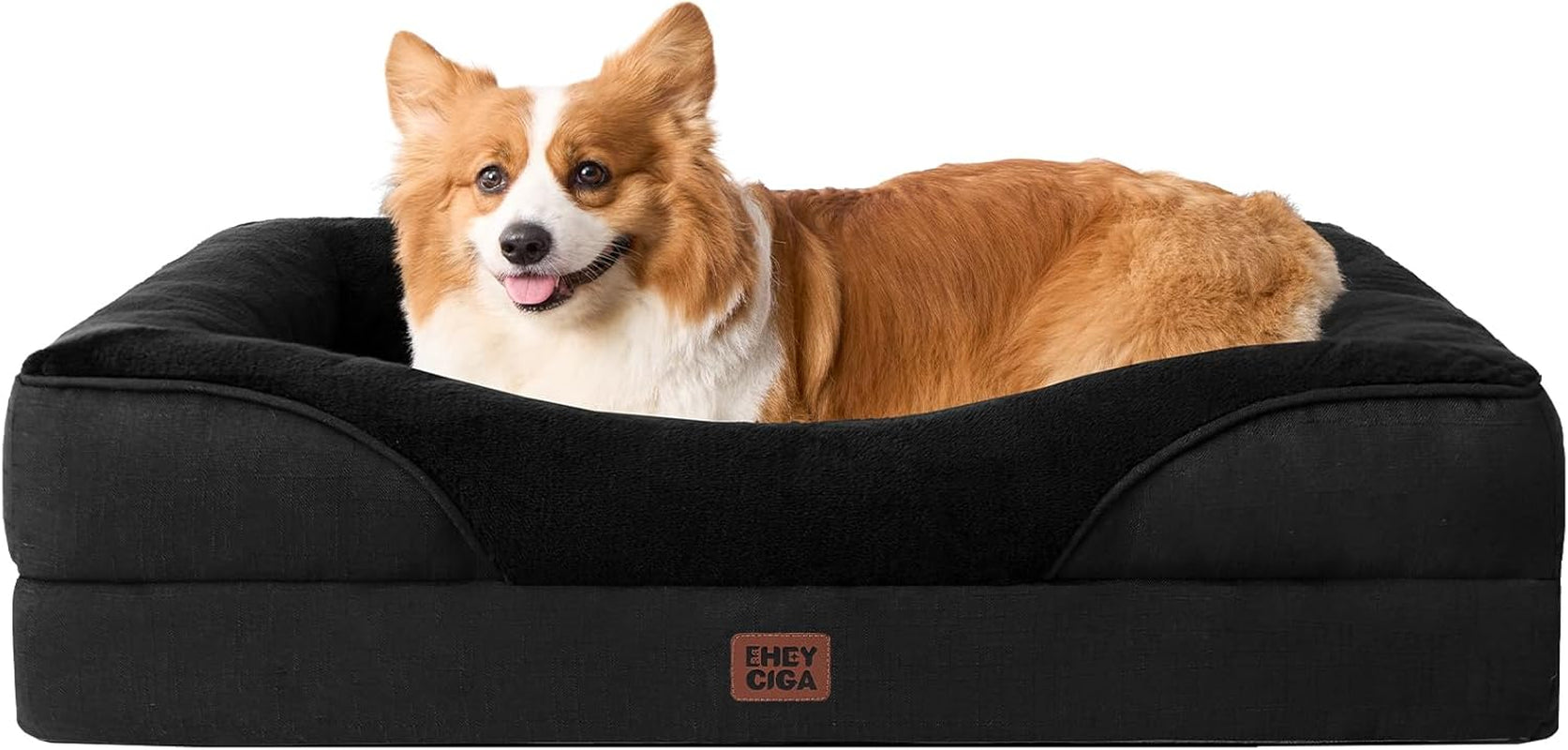 eheyciga-orthopedic-xl-dog-bed-for-large-sized-dog-42x30-inch-extra-large-memory-foam-dog-couch-bed-with-sides-waterproof-liner-washable-removable-cover-bolster-pet-sofa-grey