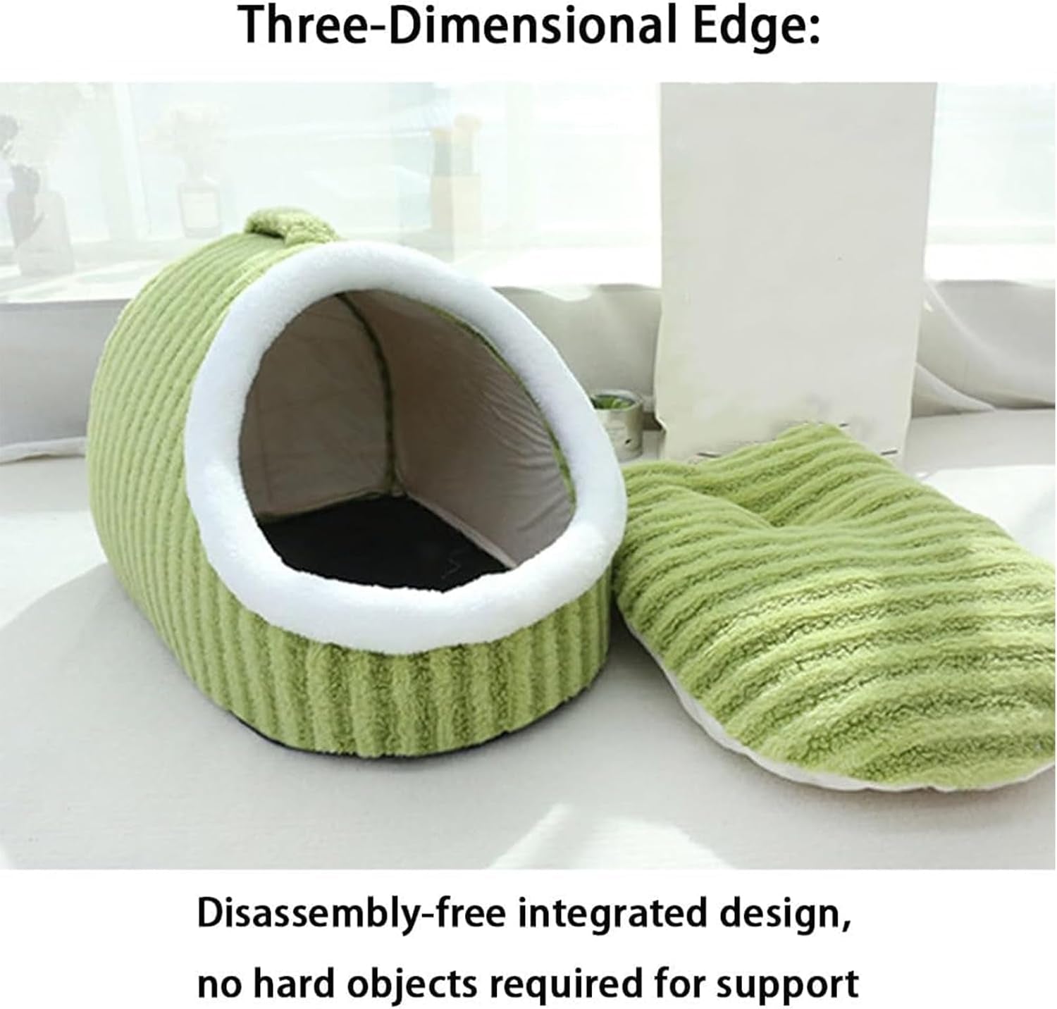 warm-nest-dog-bed-soft-cozy-pet-cave-with-removable-cushion-non-slip-washable-soft-slipper-cave-for-small-and-medium-pets-blue-large