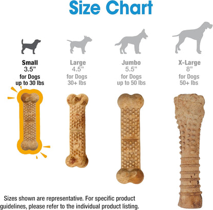 Nylabone Nubz Natural Dog Treats Made with Real Chicken, Small, 4 Count | Long Lasting Dog Chews, Made in USA, Limited Ingredients, Highly Digestible, Dog Dental Treats for Small Dogs up to 30 Lbs6