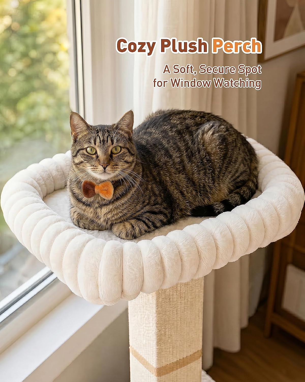 morden-cat-scratching-post-with-top-plush-bed-for-indoor-cats-removable-washable-perch-small-morden-cat-tree-cat-tower-with-scratch-post-natural-sisal-white