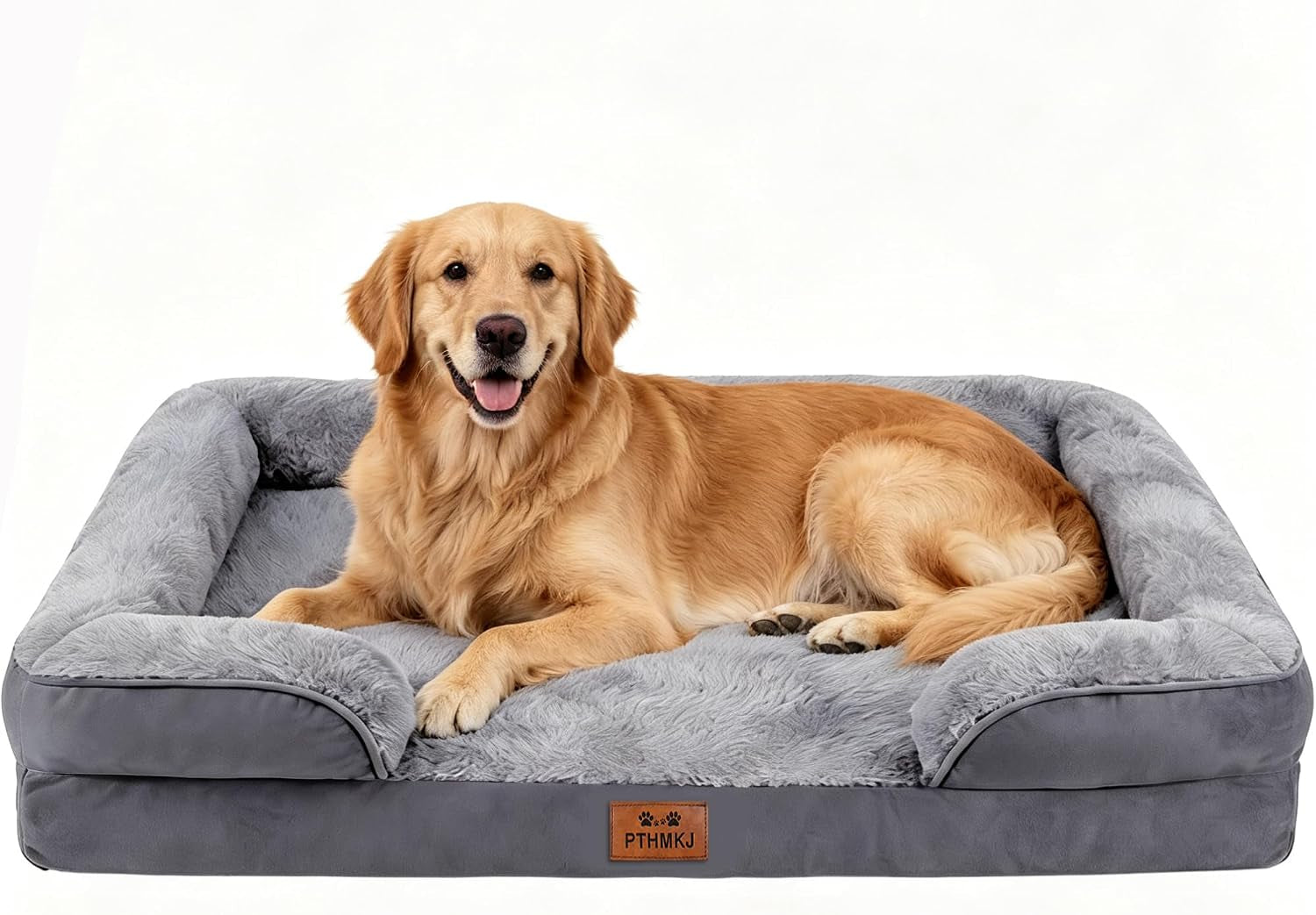 orthopedic-dog-bed-for-medium-dogs-gel-memory-foam-pet-bed-with-waterproof-washable-cover-contoured-bolster-design-for-dogs-cats-grey-30-0-l-x-20-0-w-x-6-3-th