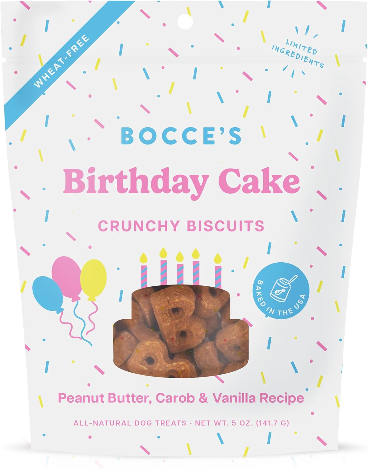 bocces-bakery-birthday-cake-flavor-crunchy-biscuits-dog-treats-5-oz-oven-baked-wheat-free-everyday-dog-treat-biscuits-made-with-real-limited-ingredients-and-baked-in-the-usa
