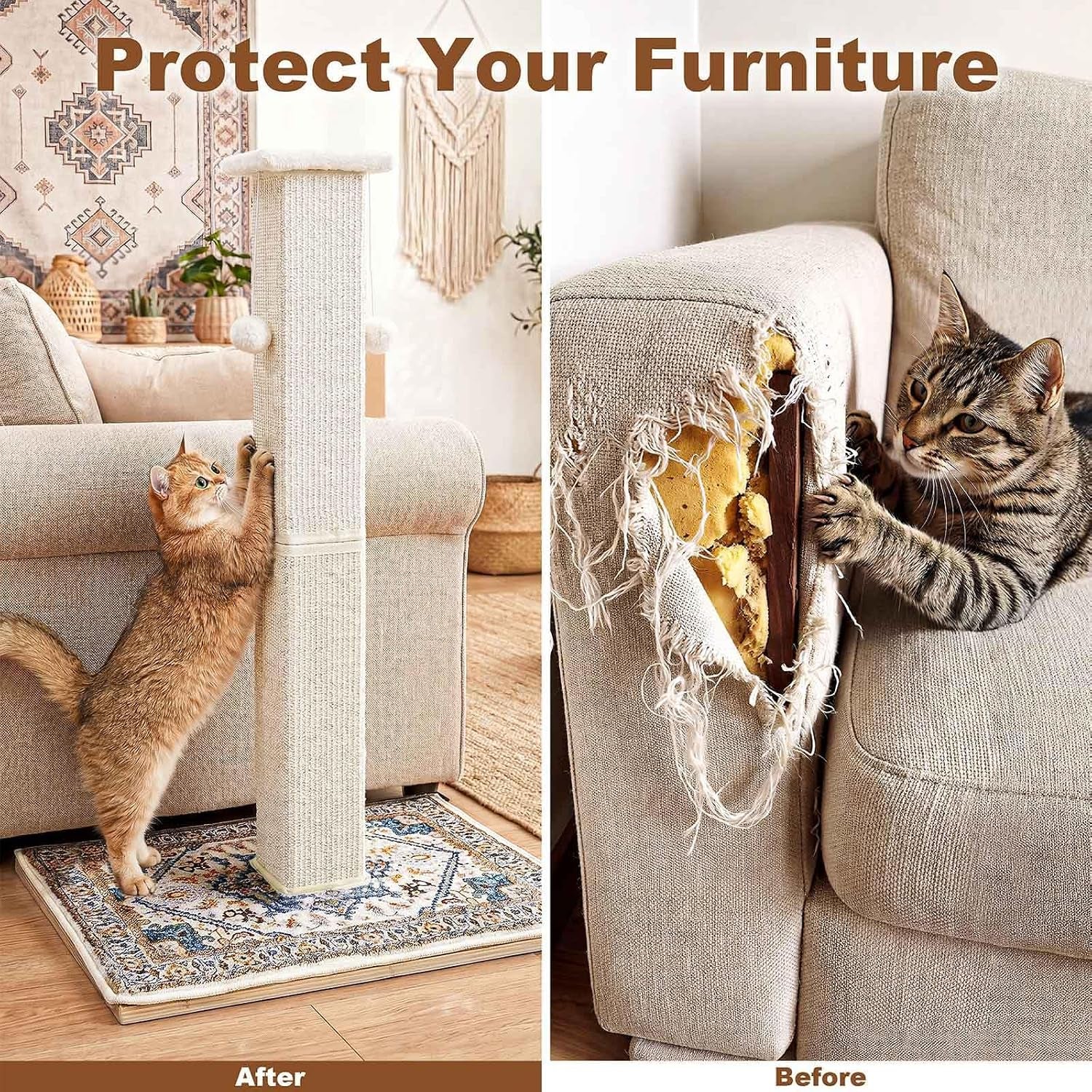 tall-cat-scratching-post-for-indoor-cats-adults-33-large-cat-scratch-post-with-perch-cute-cat-scratching-post-with-boho-carpet-dangling-ball-toys-white
