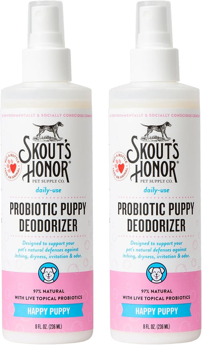 SKOUT'S HONOR Probiotic Dog Deodorizing Spray - Sunkissed Coconut, 8 Oz | Hydrating Daily-Use Formula with Avocado Oil and Omega-3S, Microbiome-Friendly, Paraben and Sulfate-Free11
