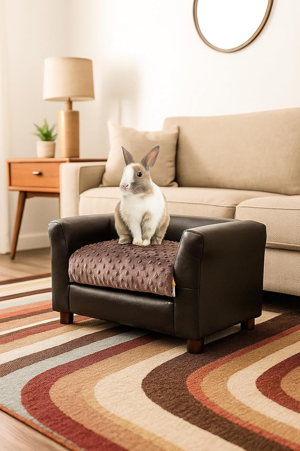 keet-fluffy-deluxe-pet-bed-sofa-charcoal-small