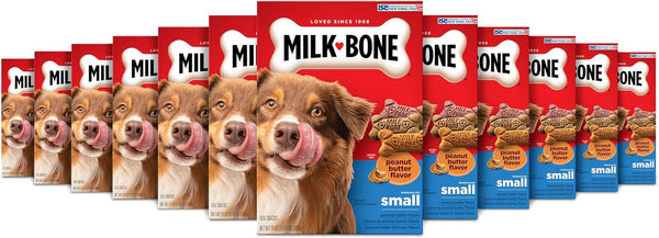 Milk-Bone Peanut Butter Flavor Dog Biscuits, Naturally & Artificially Flavored, 7 Lb. Box14