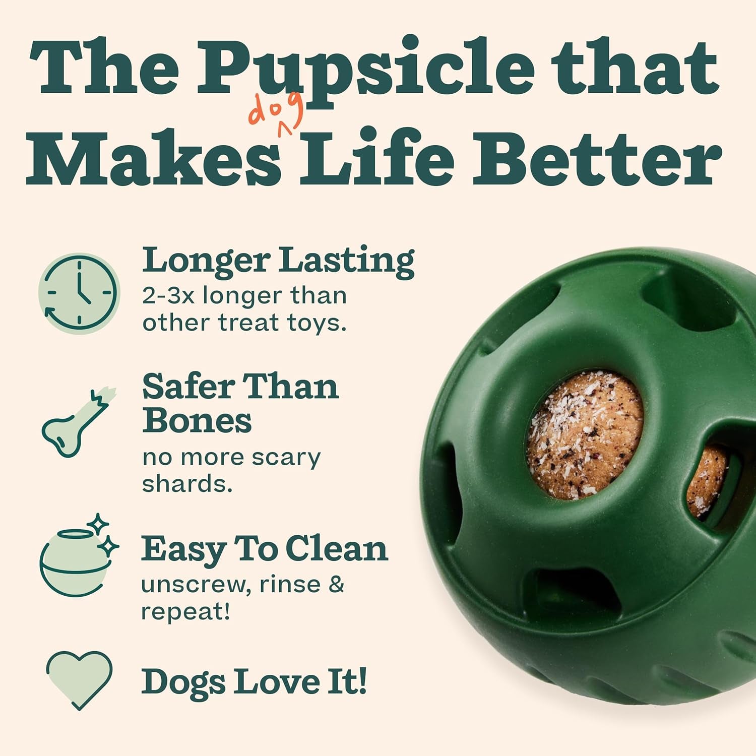 woof-pupsicle-dog-treat-toy-with-silicone-treat-tray-for-dogs-10-25-lbs-pupsicle-toy-for-small-dogs-silicone-treat-tray-homemade-frozen-treats-easy-fill-design-low-mess-play