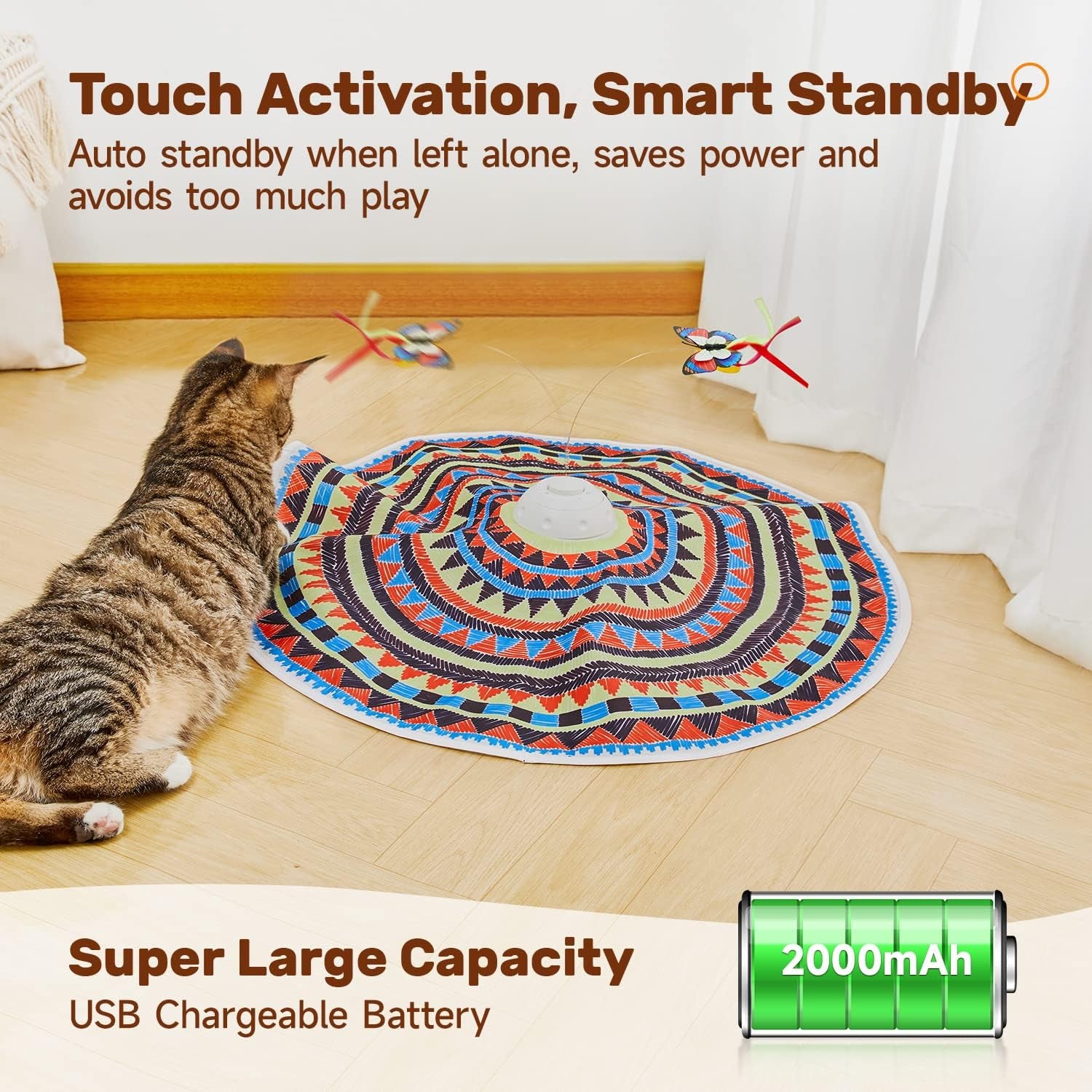 potaroma-cat-toys-chargeable-3in1-hide-and-seek-interactive-fun-automatic-fluttering-butterfly-moving-feather-kitten-wand-indoor-kitty-exercise-kicker-22-8-inch-cover-for-all-breeds