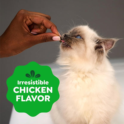 Greenies Feline Smartbites Kitten Treats, Chicken Flavor, 2.1 Oz | DHA for Brain & Vision Development, Supports Immune System, under 2 Cal/Treat, No Artificial Flavors/Preservatives, 1 Lb. Tub7