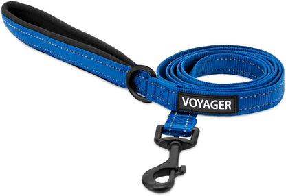 Best Pet Supplies Voyager Nylon Dog Leash - Fuchsia, Small | 5Ft in Length, 5/8" in Width, Reflective, Soft Neoprene Handle, Heavy Duty Metal Clips for Running, Walking & Training28