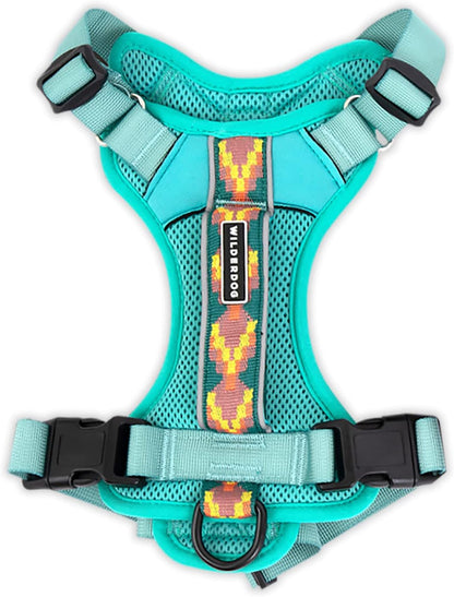 Wilderdog Lightweight Dog Harness with Reflective Straps - Medium - Huckleberry14