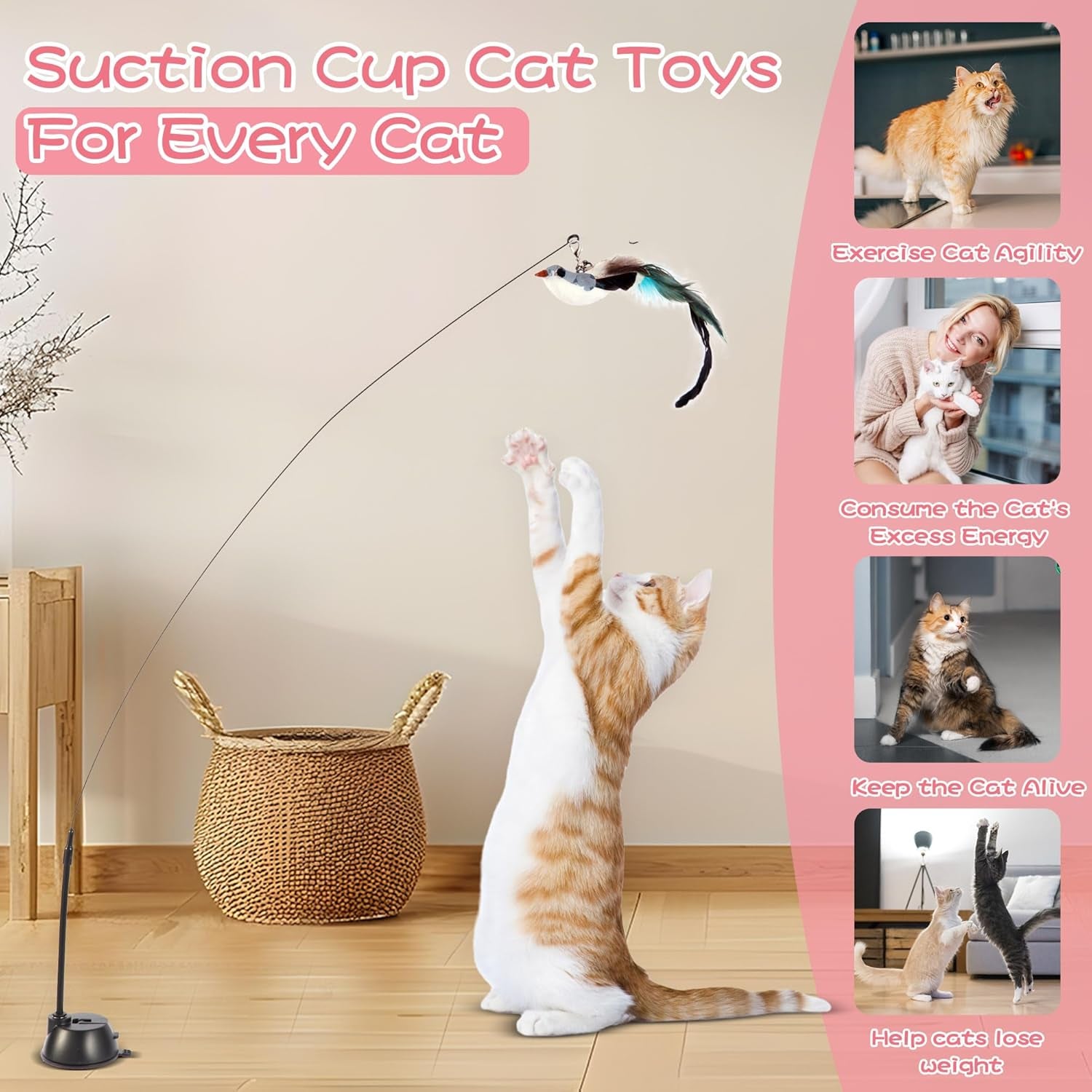 interactive-bird-simulation-cat-toy-set-cat-wand-toys-includes-2-self-holding-suction-cup-bases-and-6-detachable-replacement-feather-toys