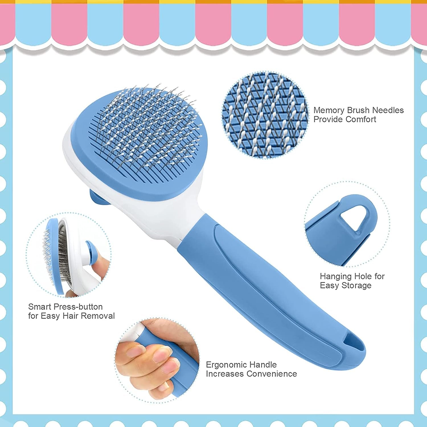 self-cleaning-slicker-brush-cat-brushes-for-indoor-cats-with-metal-comb-dogs-cats-hair-brushes-for-shedding-pet-kitten-grooming-tool-with-release-button-for-long-or-short-hair-by-kalamandablue