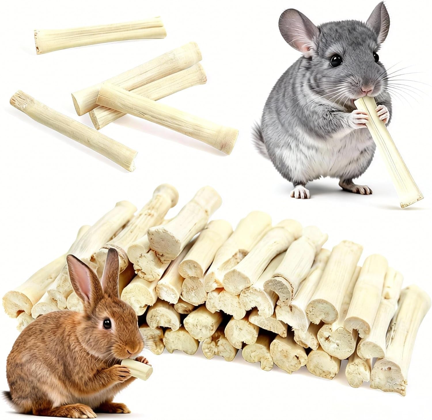 2-2lb-1000g-natural-sweet-bamboo-chew-toys-for-rabbit-chew-sticks-bamboo-sticks-teeth-grinding-treats-snack-for-chinchilla-bunny-hamster-guinea-pig-rat-and-other-small-animals