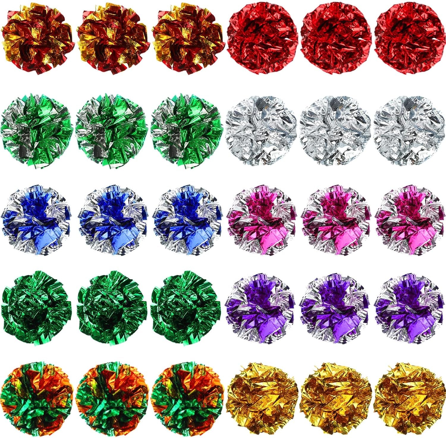 silkfly-30-pcs-polyester-film-crinkle-balls-cat-toys-2-36-interactive-crinkle-ball-colorful-balls-chew-toy-for-cat-chase-ball-toys-attract-cats-for-indoor-cats-and-kittens-to-keep-fit-and-active