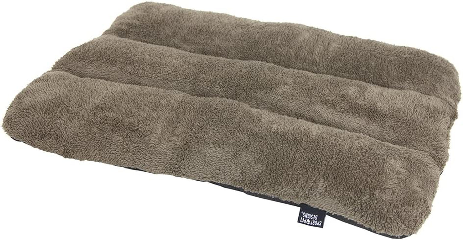 sportpet-designs-waterproof-pet-bed-fits-sportpet-plastic-dog-kennel-20-inches-brown