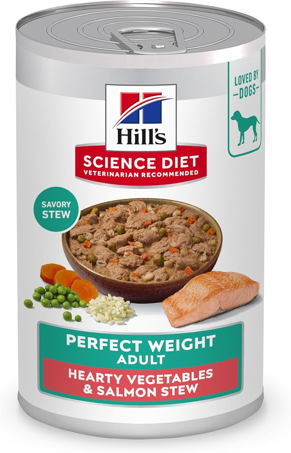 hills-science-diet-adult-perfect-weight-wet-dog-food-1-veterinarian-recommended-vegetable-chicken-stew-12-5-oz-cans-12-pack