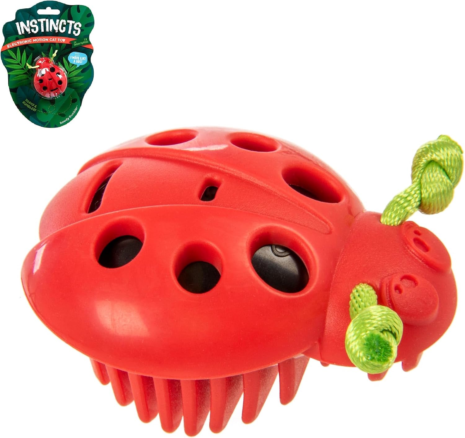 smartykat-hidden-hijinks-toy-for-indoor-cats-kittens-electronic-interactive-motion-toy-featuring-teaser-wand-plus-replaceable-batteries-included