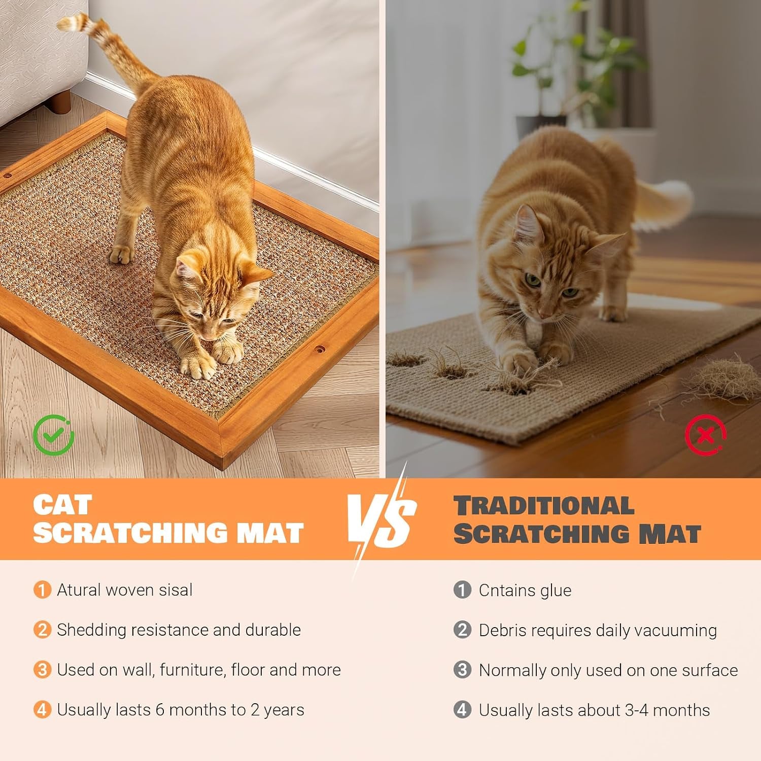 wall-mounted-cat-scratching-post-wooden-sisal-scratcher-for-indoor-cats-natural-wood-frame-with-durable-sisal-rope-surface-protects-furniture-easy-wall-mount-sturdy-for-large-cats