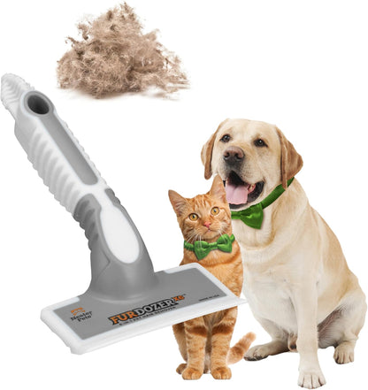 Furdozer Pet Hair Remover & Auto Detailing Tools - Cat & Dog Hair Remover for Carpets, Car Interiors, Couches, Bedding, & Pet Furniture (Green, (2 Pack) - X3 PRO)16