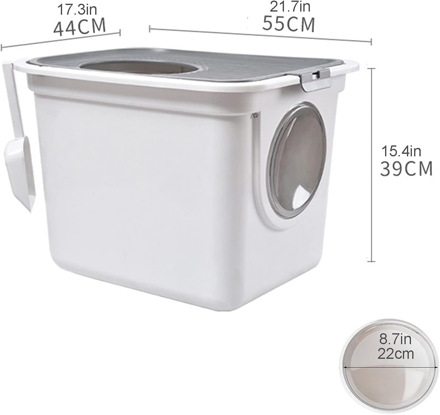 dog-potty-training-toilet-large-closed-cat-litter-box-pan-double-door-design-potty-top-entry-type-anti-splashing-supplies-with-pet-plastic-scoopb
