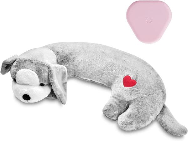 Moropaky Heartbeat Toy Puppy Heartbeat Stuffed Animal Heartbeat Plush Toy for Puppy, Dog Heartbeat Toy for Pet Anxiety Relief Behavioral Sleep Aid Crate Kennel Training Puppy Cuddly Comfort Toy…8