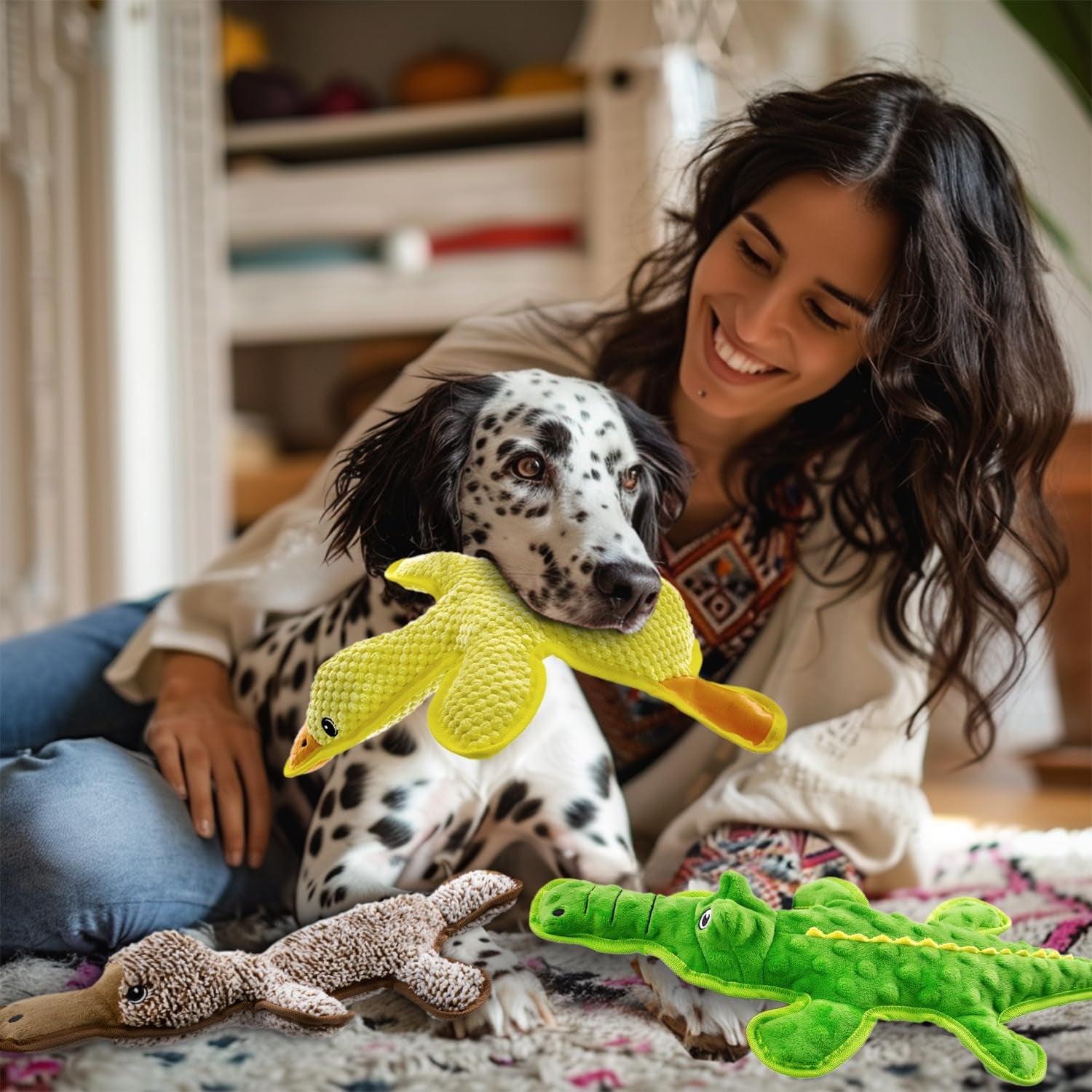 no-stuffing-dog-squeak-toys-3-pack-chew-toys-for-small-to-large-puppies-durable-puppy-teething-toys-interactive-to-keep-pets-busy-toss-fetch-tug-play-best-birthday-gift